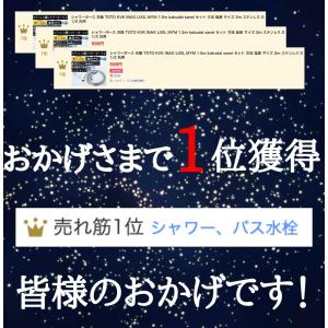 シャワーホース 交換 TOTO KVK INA...の詳細画像2