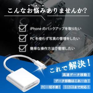 SDカードリーダー iPhone iPad 高...の詳細画像3