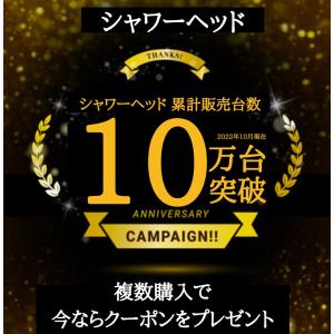 【4種アダプタ付き】シャワーヘッド 節水 節水...の詳細画像2