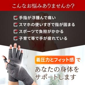 手袋 サポーター 着圧 手袋 マウス ウォーマ...の詳細画像2