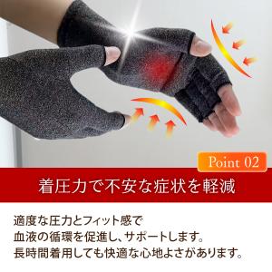 手袋 サポーター 着圧 手袋 マウス ウォーマ...の詳細画像4