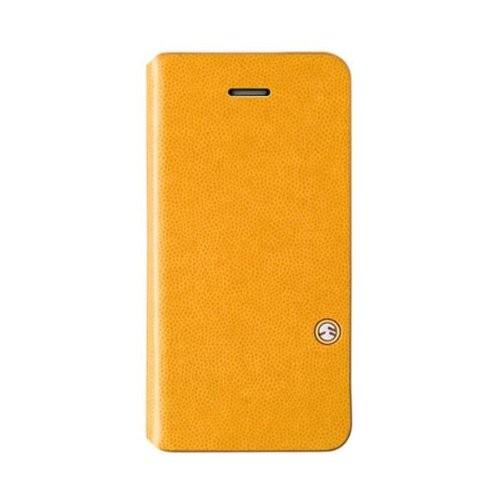 スマホケース カバー iPhone5c SwitchEasy イエロー 黄色 オレンジ 手帳 フリッ...