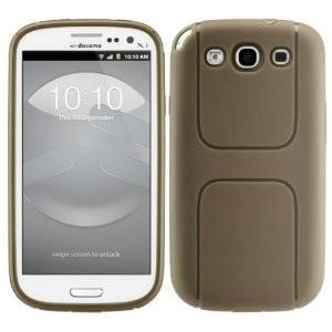 スマホケース カバー Galaxy S III SwitchEasy ブラウン 茶色 保護フィルム イヤホンジャック マイクロファイバークロス 等｜sumacen