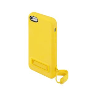 SwitchEasy iPhone5c iPhone5 5s 兼用ソフトケース  スタンド・ストラップ付き  PLAY Yellow イエロー｜sumacen