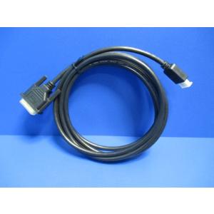 HDMI-DVI-D変換ケーブル 約3.0m 金メッキ加工 シングルリンク 　HDMI（タイプA・1...