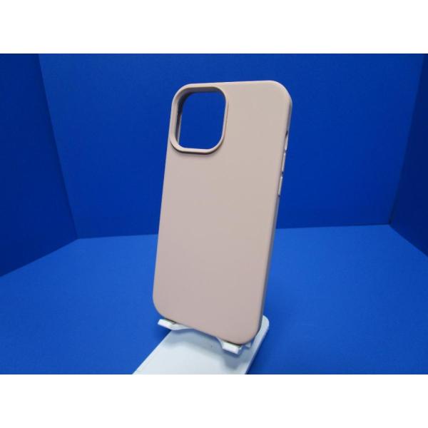 在庫処分 iPhone13ProMax 6.7インチ シリコン ケース カバー ピンク（薄ピンク） ...