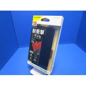 在庫処分 エレコム Galaxy A22 5G ソフトレザー 手帳型 ケース ブラック 磁石付 耐衝...