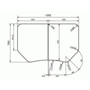 パナソニック　風呂ふた　2枚組　GTD74KN91 740×1536 組　断熱 Panasonic（パナソニック） GTD74KN91 風呂フタ 断熱組フタ 1600用