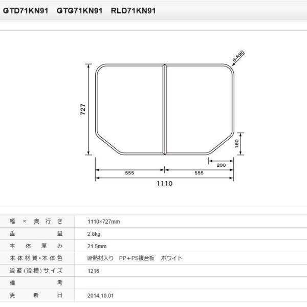 品番 GTD71KN91 パナソニック 断熱組フタ：１１５０用 正規品保証