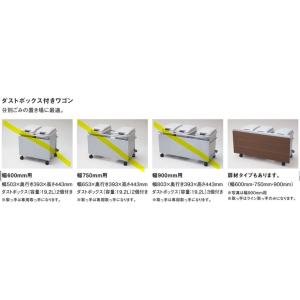 TOTO　システムキッチン　ミッテ ダストボックス付きワゴン（扉材タイプ）　W600　W750　W9...