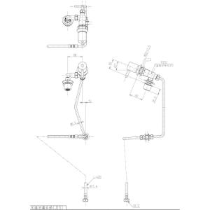 TL813-1A 自閉式手洗器用水栓 totoの純正品 送料無料（一部地域を除く