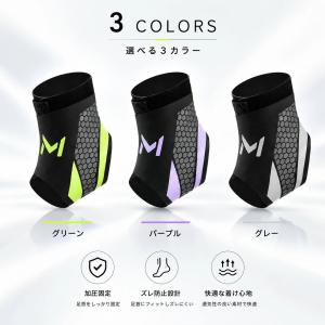 足首サポーター 足首固定 サッカー 2枚セット...の詳細画像1