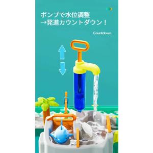 水遊び おもちゃ 水路 ウォーターテーブル 水...の詳細画像5