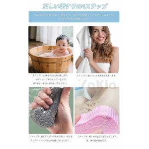 【2個セット】垢すりスポンジ 超ソフト 高密度...の詳細画像4