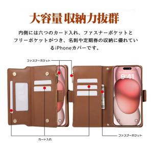 スマホケース 手帳型 ショルダー iphone...の詳細画像5