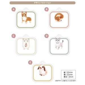 アクリル ネームタグ ネームプレート まーち ...の詳細画像4