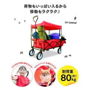 【訳あり】【ノークレーム】キャンプ カート ア...の詳細画像2