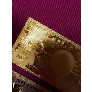 ゴールドモデル!純金箔の一万紙幣【本物24K】...の詳細画像1