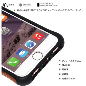 送料無料 iPhone8 ガラスフィルム フイルム iPhone 8 / 7 / 6s / 6 用 強化ガラス 液晶保護フィルム シート 3D Touch対応/硬度9H