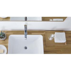 A 日曜大工 Diy Com 店 間口2700mm オーダー対応 無垢の木の洗面台 オープンタイプ オーク 糸面 幕板付 カウンター 洗面台 洗面化粧台 無垢の木の洗面台 オープンタイプ 日曜大工 Diy Com Wa 002 ウッドワン
