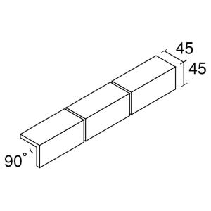 名古屋モザイク 外壁タイル シズビー 90゜50二丁マグサ [紙貼り] 60シート/箱 THS-G-201〜208｜sumai-diy