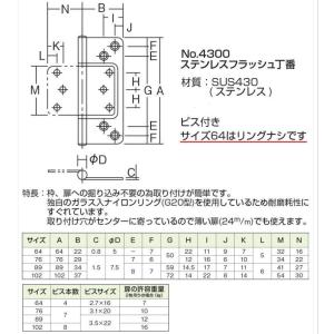 ARCH(アーチ) NO.4300 102mm...の詳細画像1