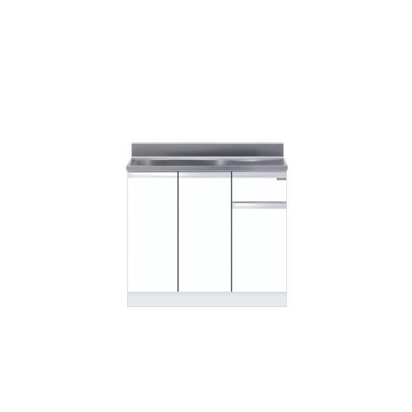 薄型組合せ型流し台 一槽流し台 間口90cm ワンド onedo KTD4-80-90S-右-SW ...