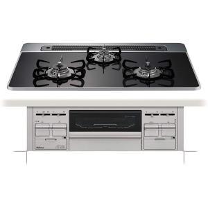 NORITZ N3WU3PWASQSTESC-13A Orche FLAT [ビルトインガスコンロ (都市ガス用 3口 両側強火力 60cmタイプ)] ノーリツ（NORITZ） NORITZ N3WU3PWASQSTEC-13A Orche FLAT ビルトイン