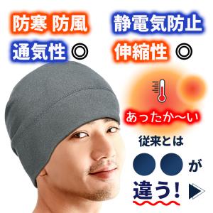 インナーキャップ 冬 ヘルメットインナー 防寒...の詳細画像4