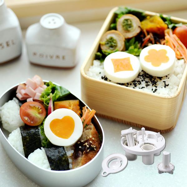 お弁当グッズ ドリームランド キャラ弁グッズ 黄身がハート型のゆで卵 かわいい デコ弁 日本製