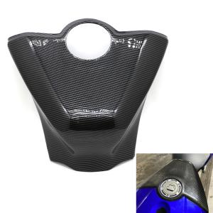 タンクカバー バイク ヤマハ yzfr1 yzfr1 2015 2016 2017 2018 2019 オートバイ abs 保護 カーボンファイバー 燃料 ガスタンク プロテクション｜sumairusyoppu