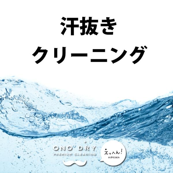 オプション　≪水ドライ≫汗抜きクリーニング　【770円】税込
