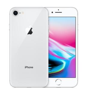 【バッテリー新品・整備済品】iPhone8 64GB シルバー SIMフリー Apple 白ロム スマートフォン 本体 A1863 MQ792J/A