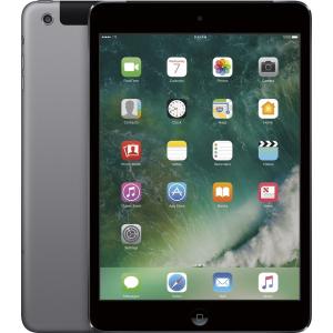 【美品】iPad mini2 32GB au セルラーモデル Wi-Fi+Cellular ブラック タブレット 本体のみ