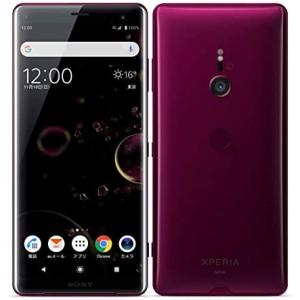 【美品・SIMロック解除済】Xperia XZ3 SOV39 ボルドーレッド｜au SONY 白ロム...
