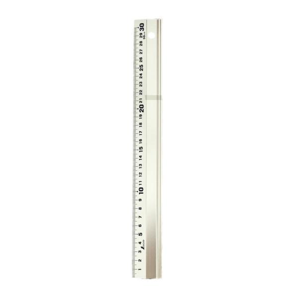 シンワ測定(Shinwa Sokutei) アルミ直尺 アル助 シャンパンゴールド 30cm 654...