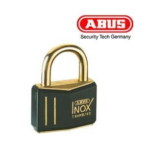 南京錠 ABUS アバス 真鍮 T84MB 25サイズ ABUS アバス社製の真鍮南京錠カバー付きモ...