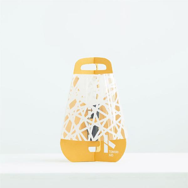 ランタン エコ 防災 アウトドア TOMORI AID + FLASHLIGHT SET Y/C 黄...