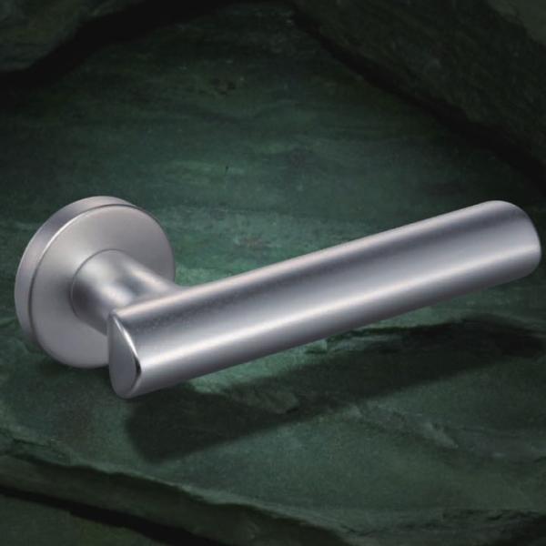 GOAL ゴール アルミ製 レバーハンドル GOK型 アルマイトシルバー 40A R4U丸座