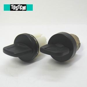 TOSTEM トステム セキュリティーサムターン + 標準サムターン 2個セット 扉厚58mm・60...