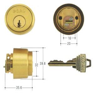 GOAL ピンシリンダー LXタイプ GCY-55 　扉厚33mm〜42mm向け GCY55 ゴール...
