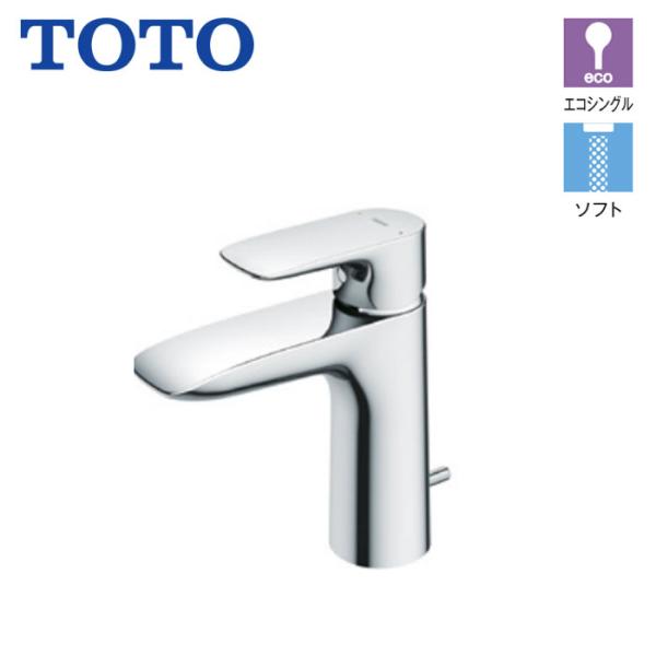 洗面所 水栓 TOTO TLG04302JA 台付 シングル 混合水栓 スパウト100mm GAシリ...