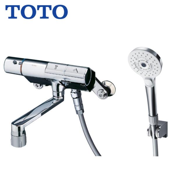 浴室用 水栓 シャワー用 TOTO TMN40TY7 壁付サーモスタット 混合水栓 タッチスイッチタ...