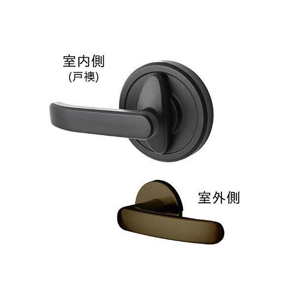 長沢製作所 GMレバーハンドル 丸座 戸襖錠　品番：TXS-1HA1 (R・L)  BS60 ドアノ...