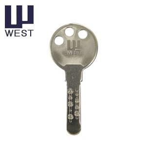 WEST - 【未使用】ウエスト　916/917シリンダー　鍵３本 送料無料 WEST 916・917 メーカー純正キー ウエスト リプレイス