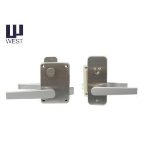 WEST ウエスト 面付箱錠 アクト錠 レバーセット 917ディンプル　ハンドル ドアノブ 高性能リ...