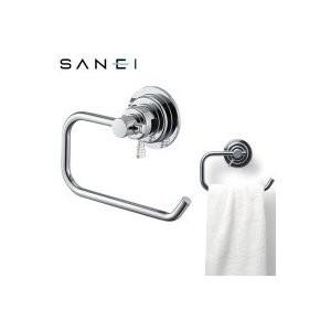 タオル掛け 吸盤 強力吸盤 真空吸盤 シンプル おしゃれ シルバー PW5373-2