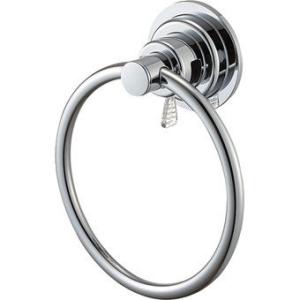 タオル掛け 真空 吸盤 タオルリング シルバー 三栄　PW5373-1