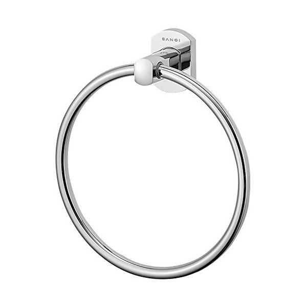 タオル掛け タオルリング シルバー おしゃれ 三栄 W5700