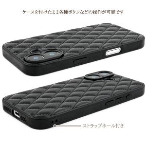 iPhone17 ケース おしゃれ キルティン...の詳細画像2
